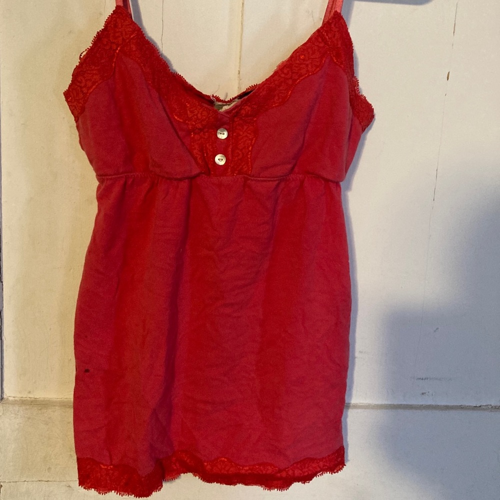 Volcom pink tank